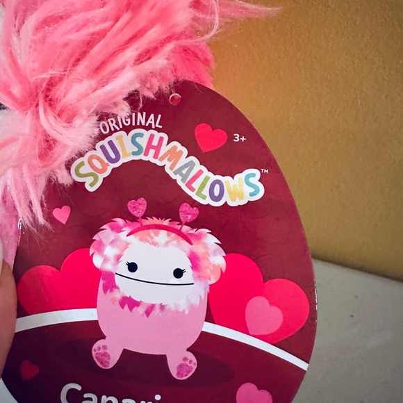 Nwt Caparinne the Valentine’s Day Bigfoot 5” Squishmallows - Picture 3 of 6